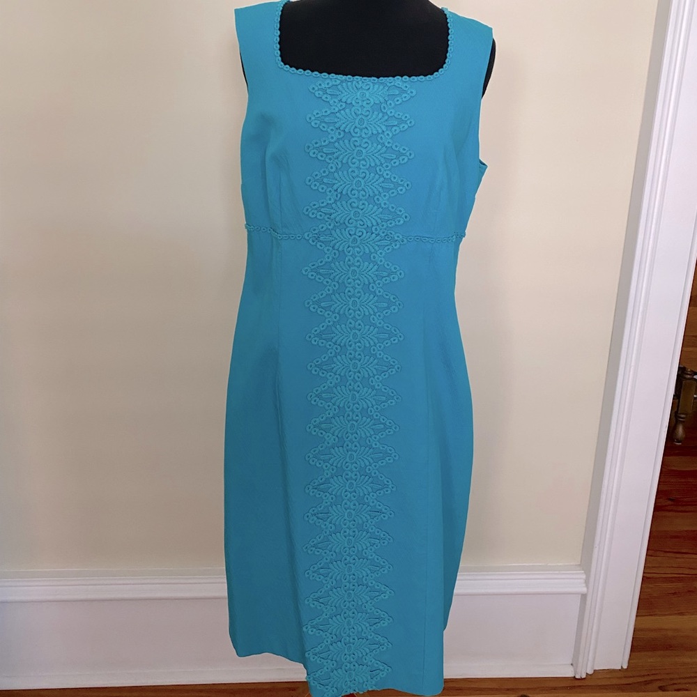 Boden Embroidered Sleeveless Dress- size 12